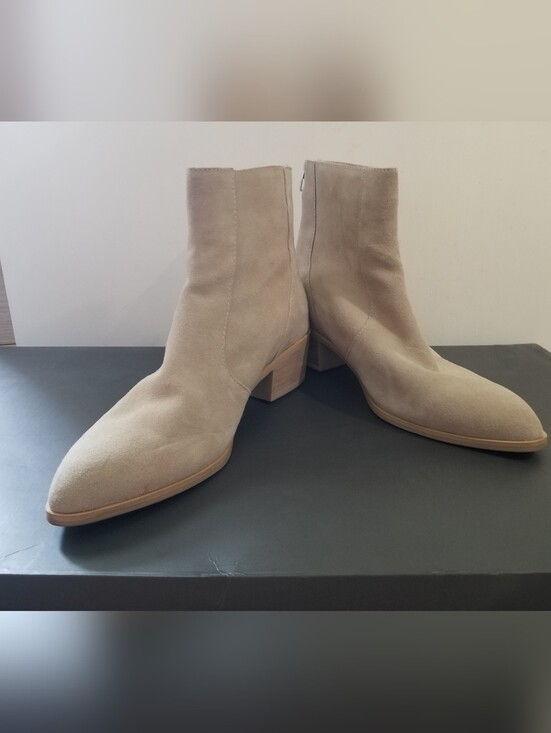 Dolce Vita Shoes - Dolce Vita Beige Suede Booties Size 9.5